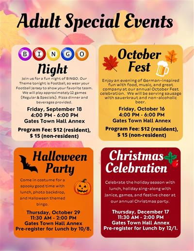 Special Events
